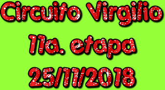 Circuito Virgílio – 11ª Etapa (25/11/2018)