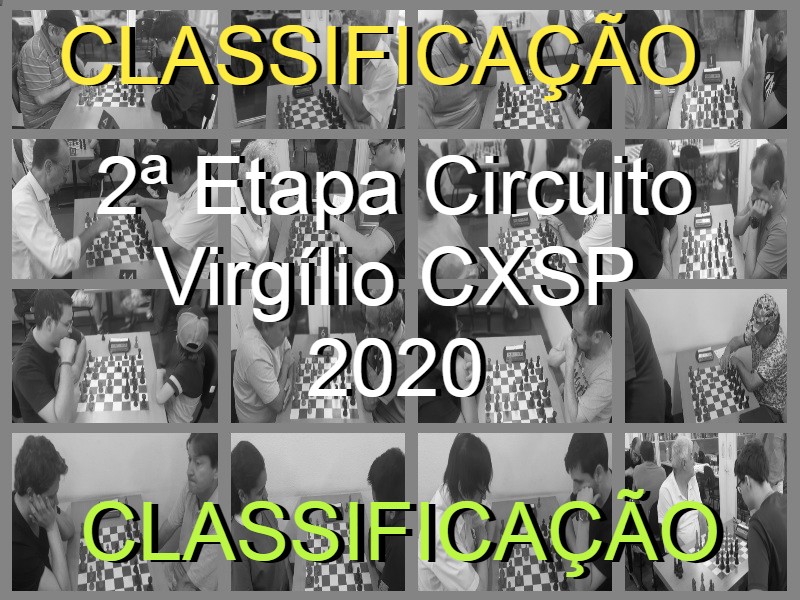 Classificação 2ª Etapa Circuito Virgílio CXSP